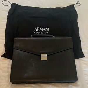 NWT Armani Briefcase